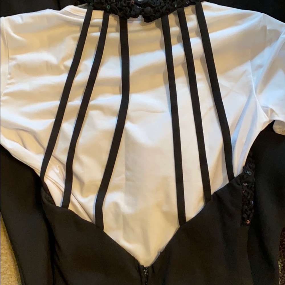 Never Worn Halter Top Basic Black Formal - image 3